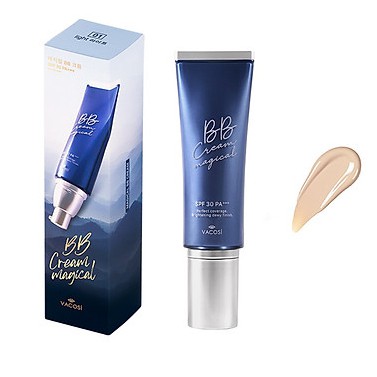 Kem nền BB Cream Vacosi giúp trắng da mờ thâm màu 01 Light - 02 Natural