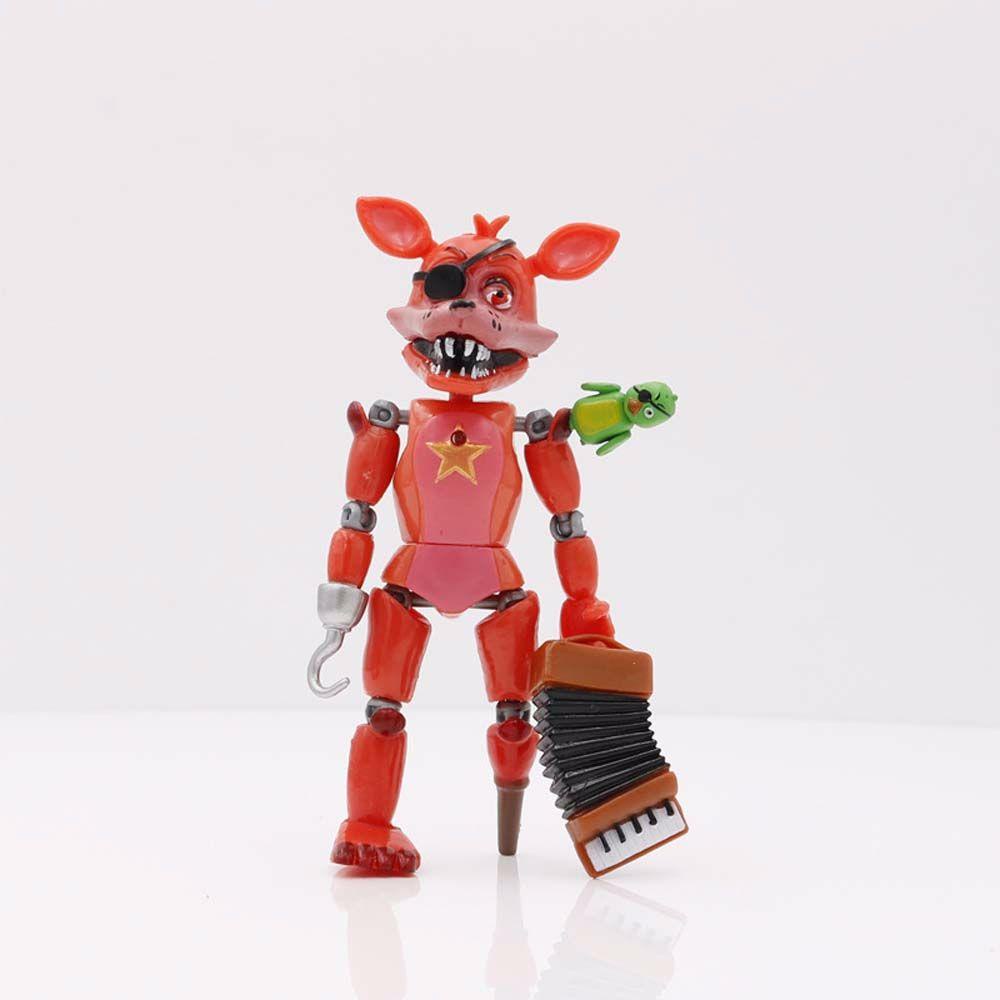 Cordellaub five nights at freddy's lightening fnaf nightmare pvc car trang trí chica anime vịt ngoại vi freddy bear mô hình sưu tầm
