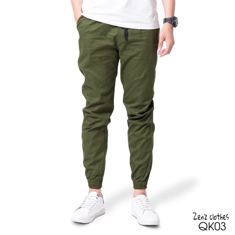 Quần jogger Nam Hàn Quốc dáng ôm, quần nam thể thao unisex thời trang.