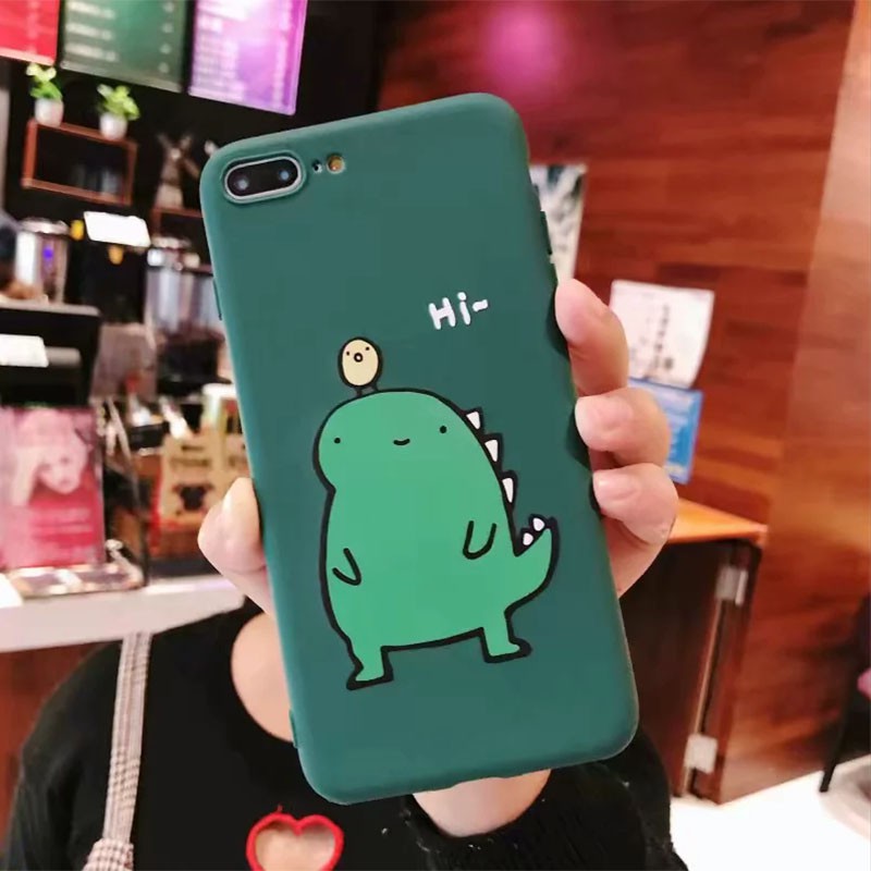 [FREESHIP ĐƠN TỪ 50K TOÀN QUỐC ] - ỐP LƯNG HI KHỦNG LONG ĐÁNG YÊU - ỐP DẺO TRƠN a124