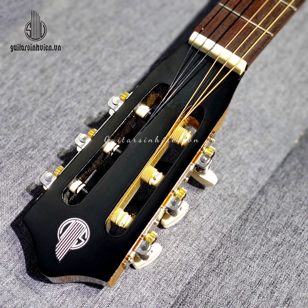 Guitar Mini Classic Gỗ Thịt Size 3/4 - Guitar Mini Tập Chơi Giá Rẻ Gỗ KOA SV-C3M