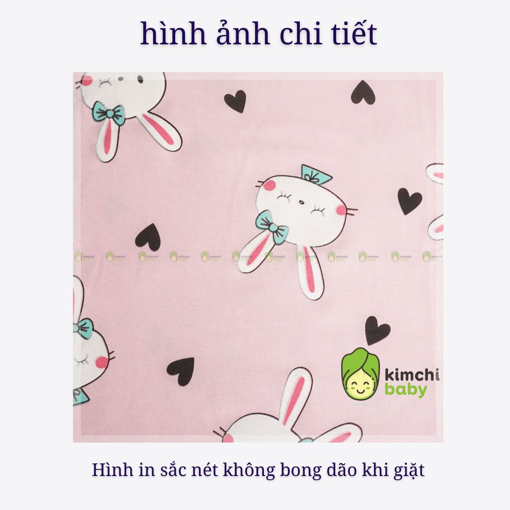 Đồ Bộ Bé Trai, Bé Gái Minky Mom Vải Cotton 100% Họa Tiết In Nhỏ Ngộ Nghĩnh, Bộ Cộc Tay Cho Bé Mặc Nhà Mùa Hè MKM2116