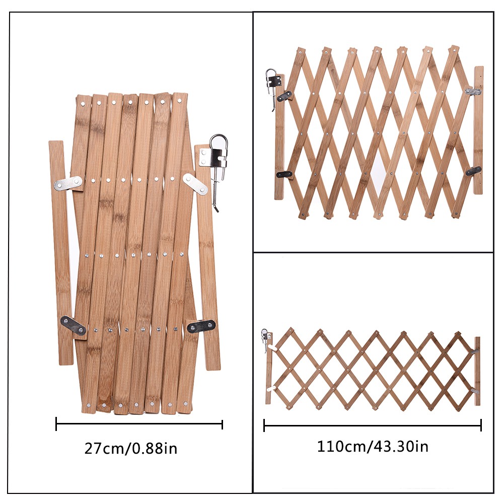Hàng rào chắn cửa bằng gỗ dành cho thú cưng