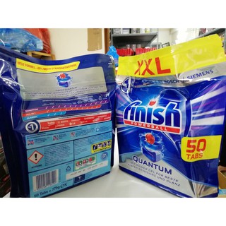Combo 2 hộp Viên Rửa Chén Finish Quantum 54 viên