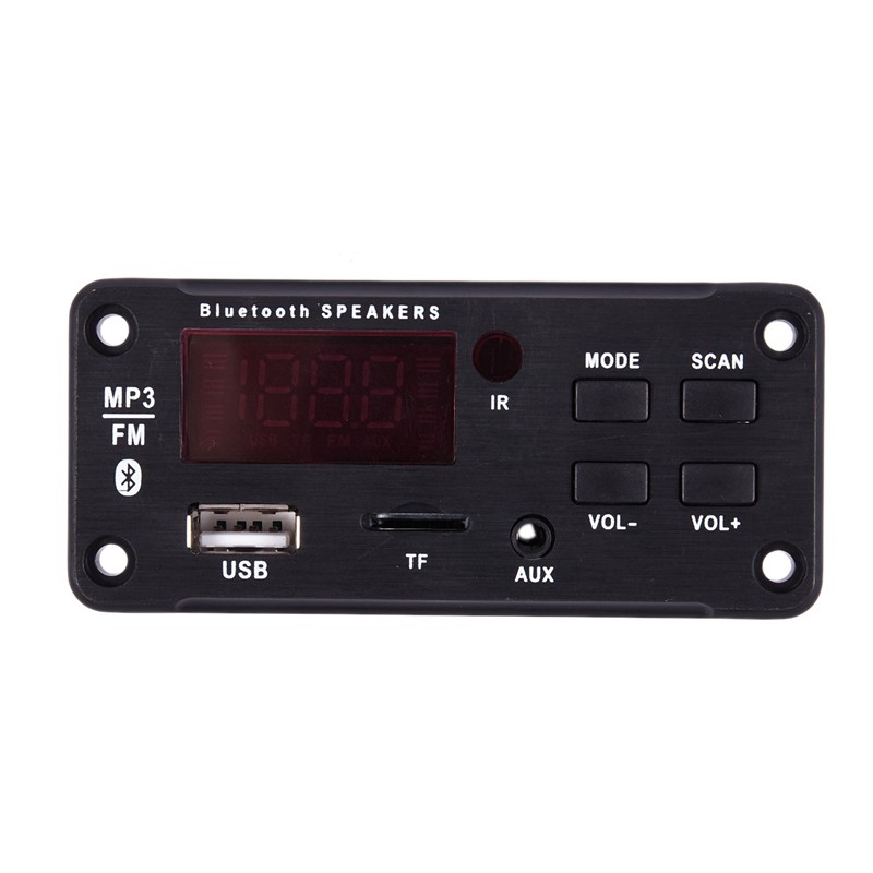 12V Tf Card Fm Radio Mp3 Audio Module Bluetooth Decoder Board for Car Remote Mus