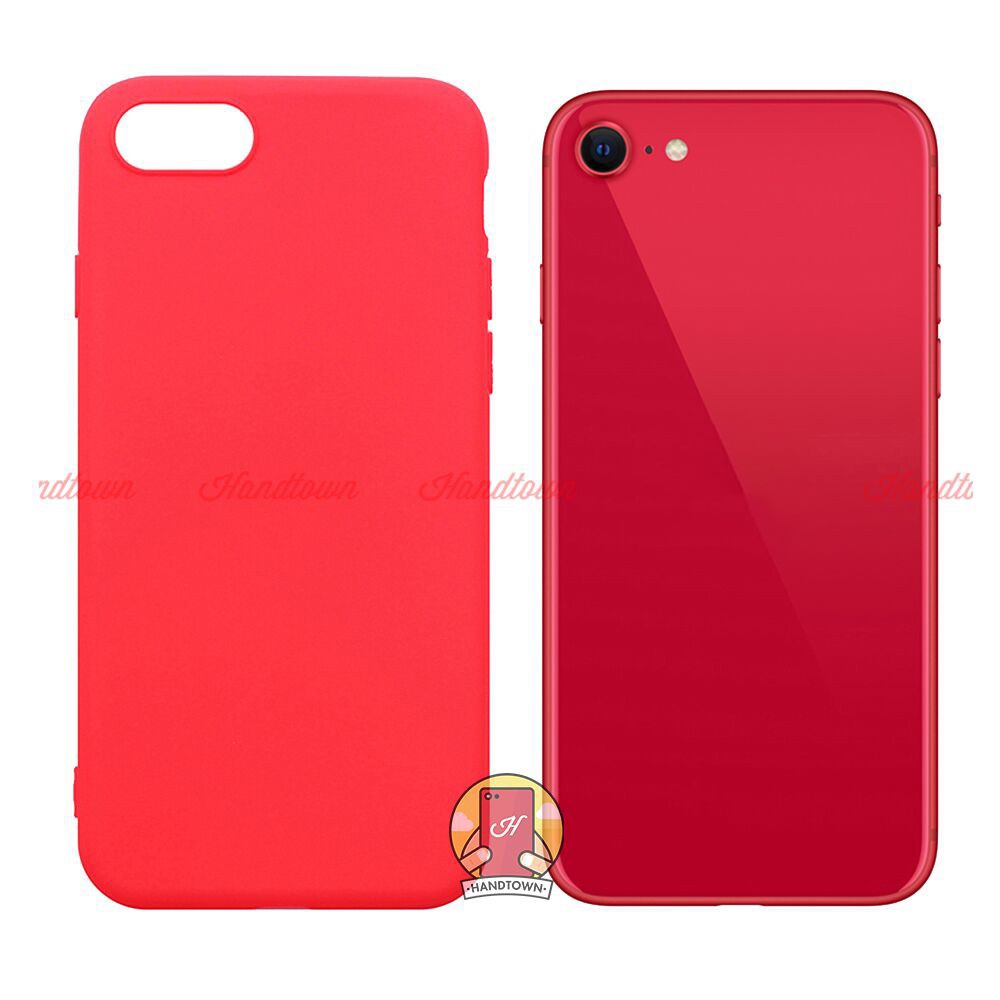Ốp lưng Ip SE 2020 2022 Silicone Dẻo Nhiều Màu, chống ố, bảo vệ máy