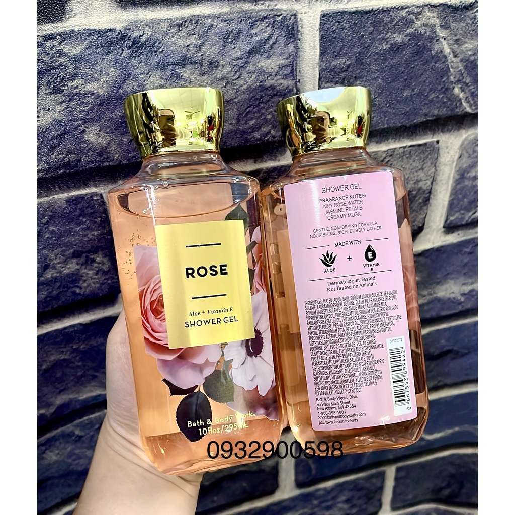 Sữa Tắm Hương Nước Hoa BATH & BODY WORKS 295ML siêu thơm