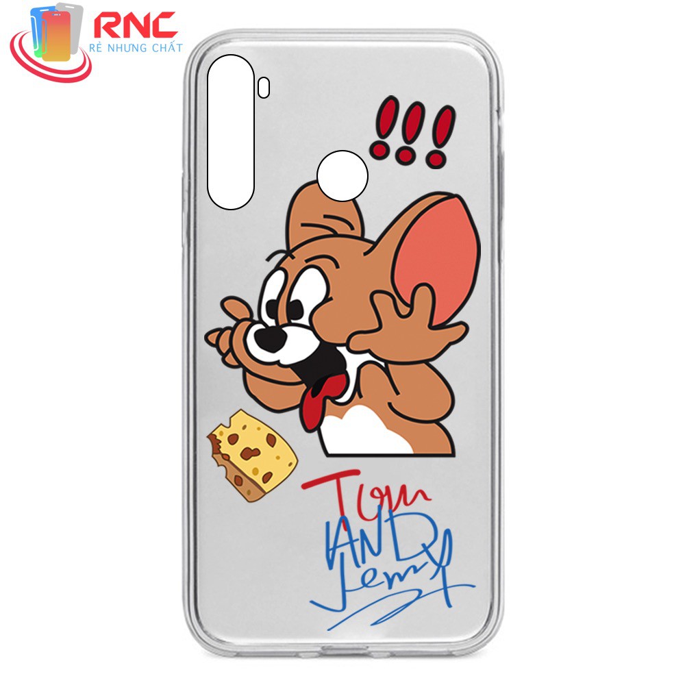 Ốp lưng Realme 5/Realme 5i/Realme 5s Tom & Jerry dẻo trong Silicone in hình