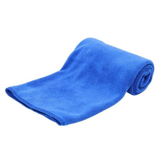 Khăn lau ô tô xe máy đa năng Microfiber không sổ lông siêu thấm hút vệ sinh nhà bếp bàn kính 70x140cm Nhật Bản Mart