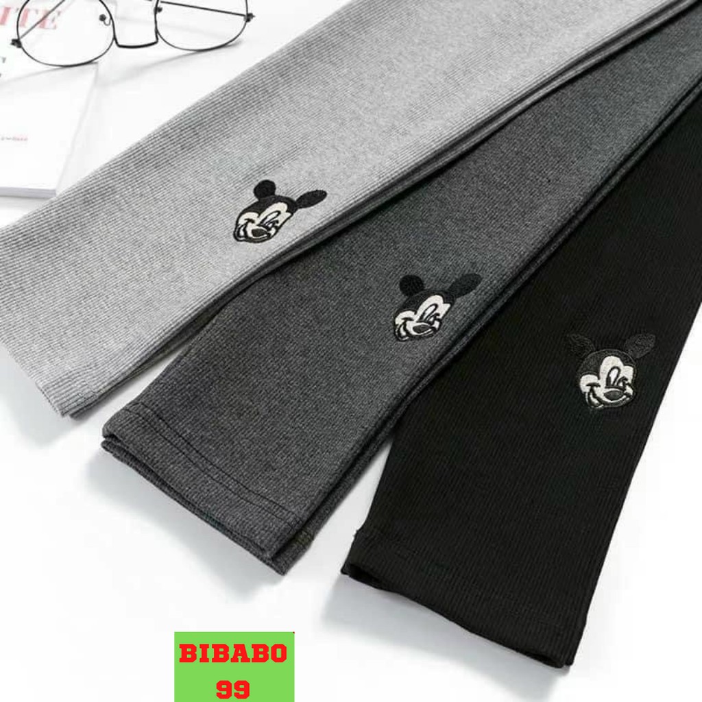 QUẦN LEGGING  LEN TĂM HÌNH  MICKY SIÊU HẠT RẺ SIÊU ĐÁNG YÊU DÃ XUẤT HIỆN TRÊN THỊ TRƯỜNG!!!_có kèm video ảnh thật | BigBuy360 - bigbuy360.vn
