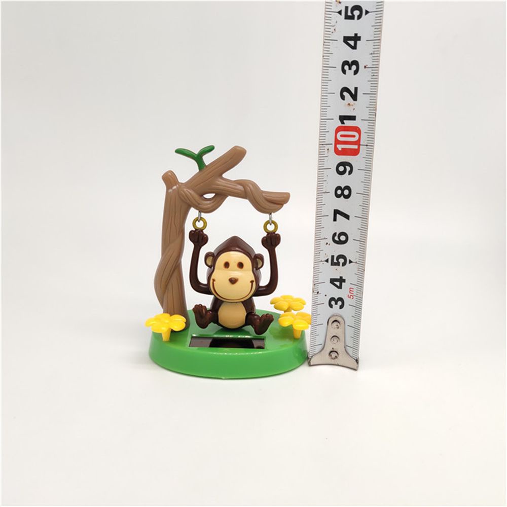 Đồ chơi chú khỉ nhảy múa sử dụng năng lượng mặt trời dễ thương trang trí xe hơi chất lượng cao