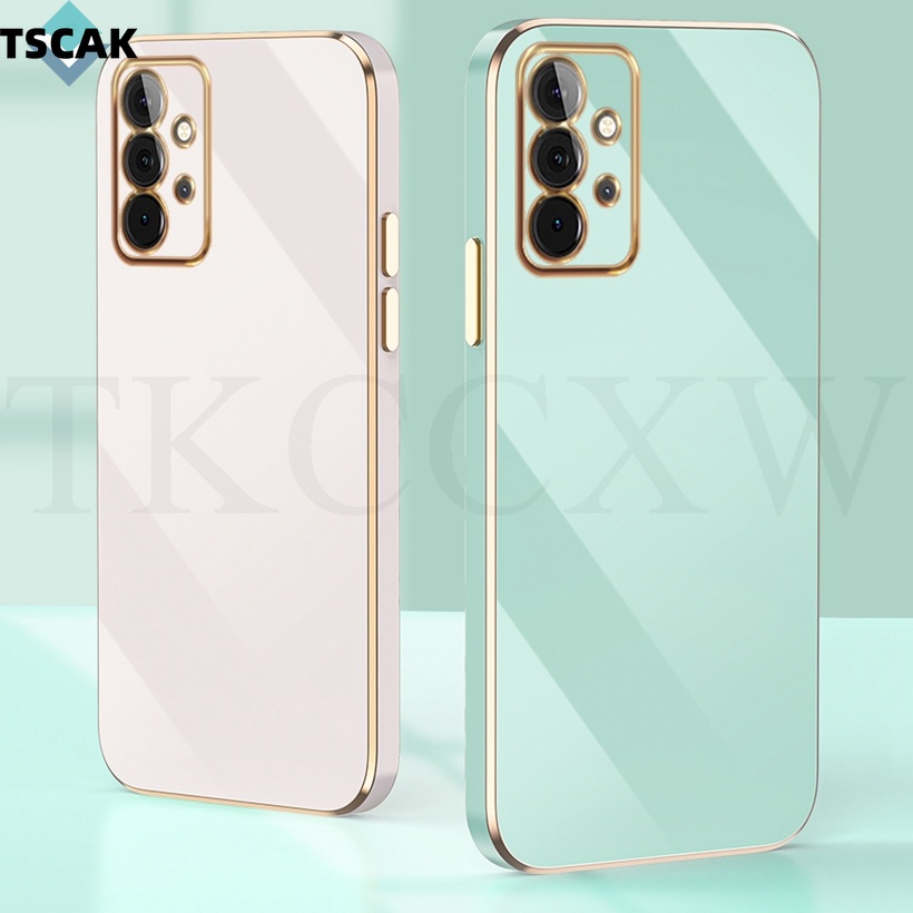 Ốp Điện Thoại Silicon Mềm Màu Trơn Mạ 6D Sang Trọng Cho Samsung Galaxy Note 20 Ultra Note 10 Pro Note 10 Lite A72 A52