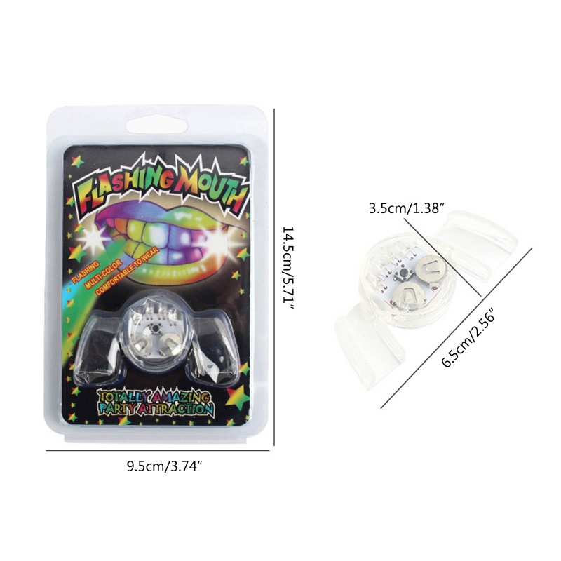 Hàm Răng Giả Phát Sáng Đồ Chơi Halloween