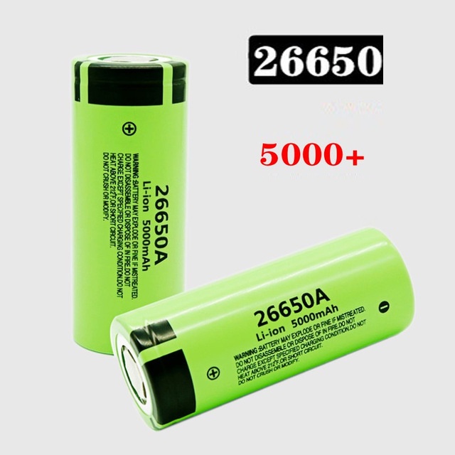 Pin 26650 Panasonic lithium NCR26650A công suất cao 5000mah (01 Viên)