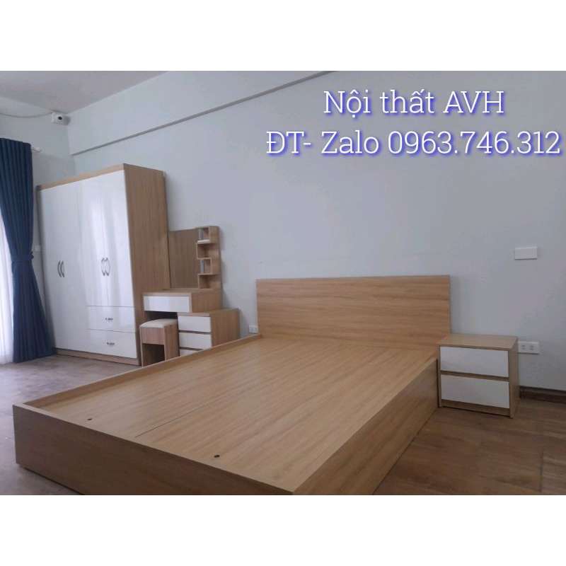 COMBO GIƯỜNG TỦ GỖ MDF GIÁ RẺ,GIA CÔNG CẨN THẬN