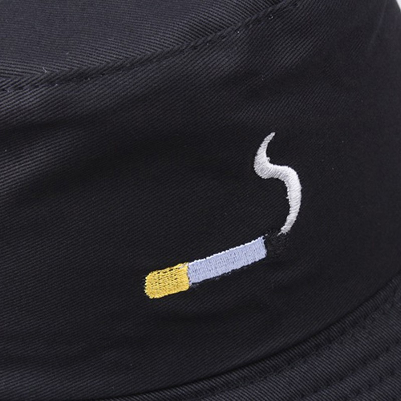 Mũ bucket Thêu Chữ Thời Trang hip hop Cho Nam Nữ