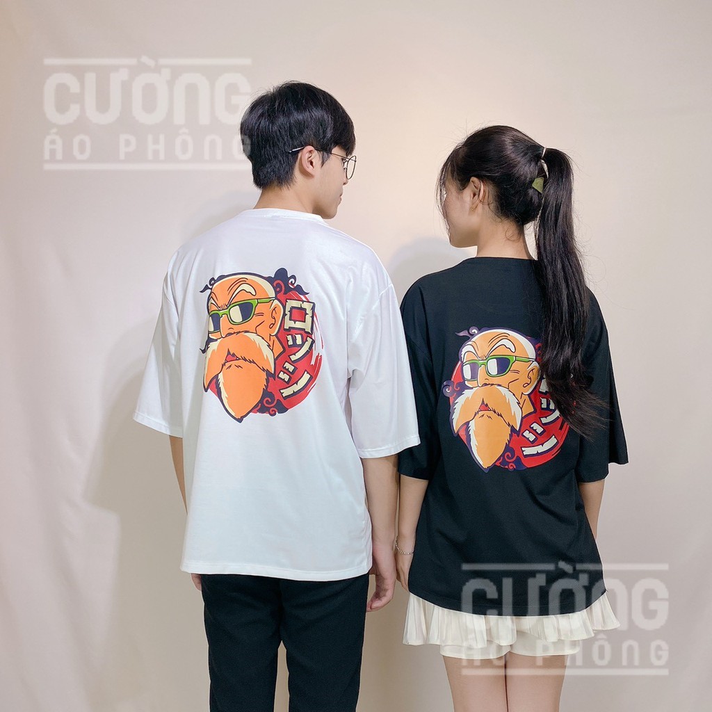 ⚡Áo Thun Tay Lỡ Unisex Form Rộng⚡Áo Phông Thời Trang Mùa Hè In Hình Lão Rùa 7 Viên Ngọc Rồng Siêu Chất Mã CAP22