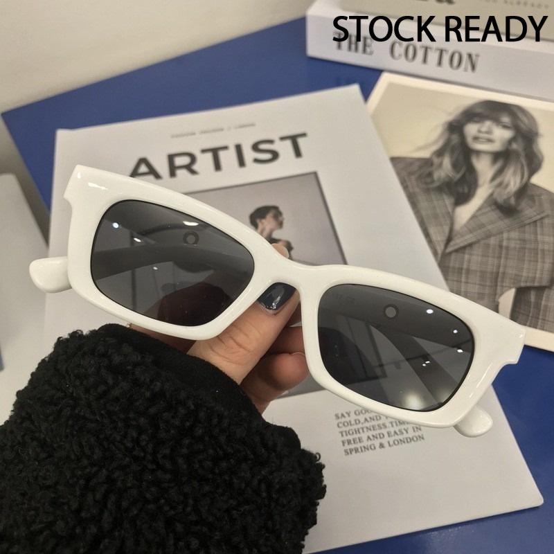 COD Kính mát gọng vuông hình mắt mèo thời trang cổ điển cho nữ