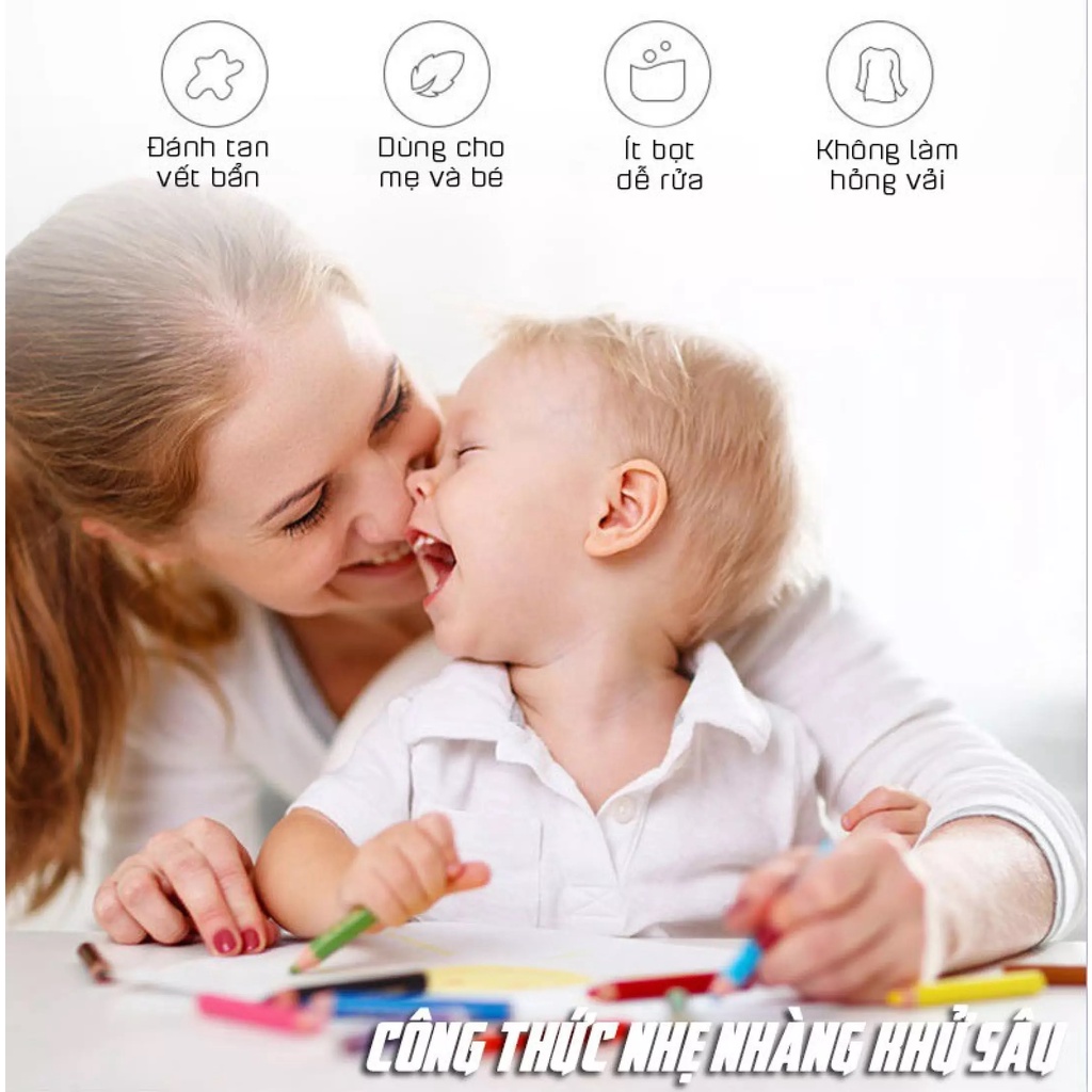 Dung Dịch Tẩy Vết Mực Bút Bi Bút Lông Trên Quần Áo SHIMA 120ml MARRYSTORE