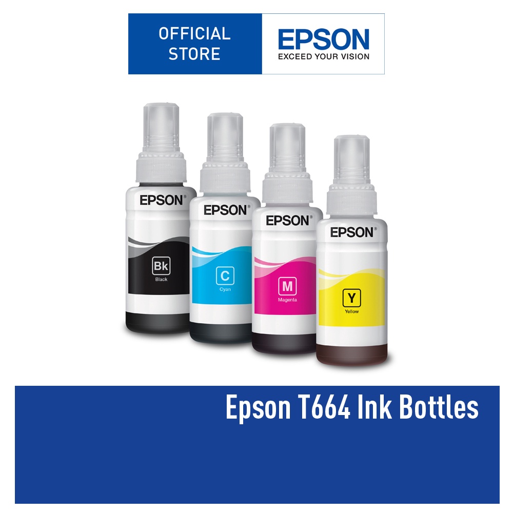 Mực in chính hãng Epson T664(dùng cho máy L310/L360/L1300/L120)