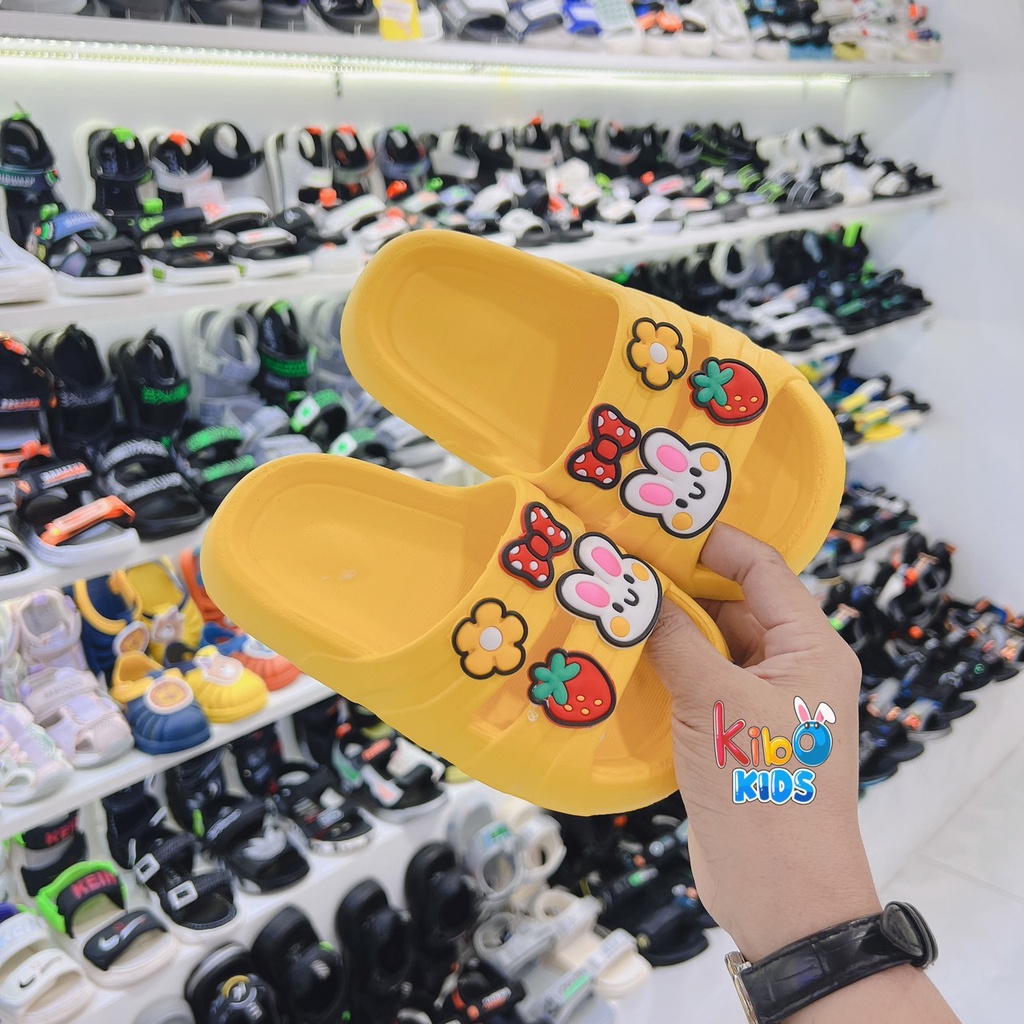 (FORM TO)Dép Lê cho bé - Dép quai ngang siêu nhẹ êm chân cho bé DE21