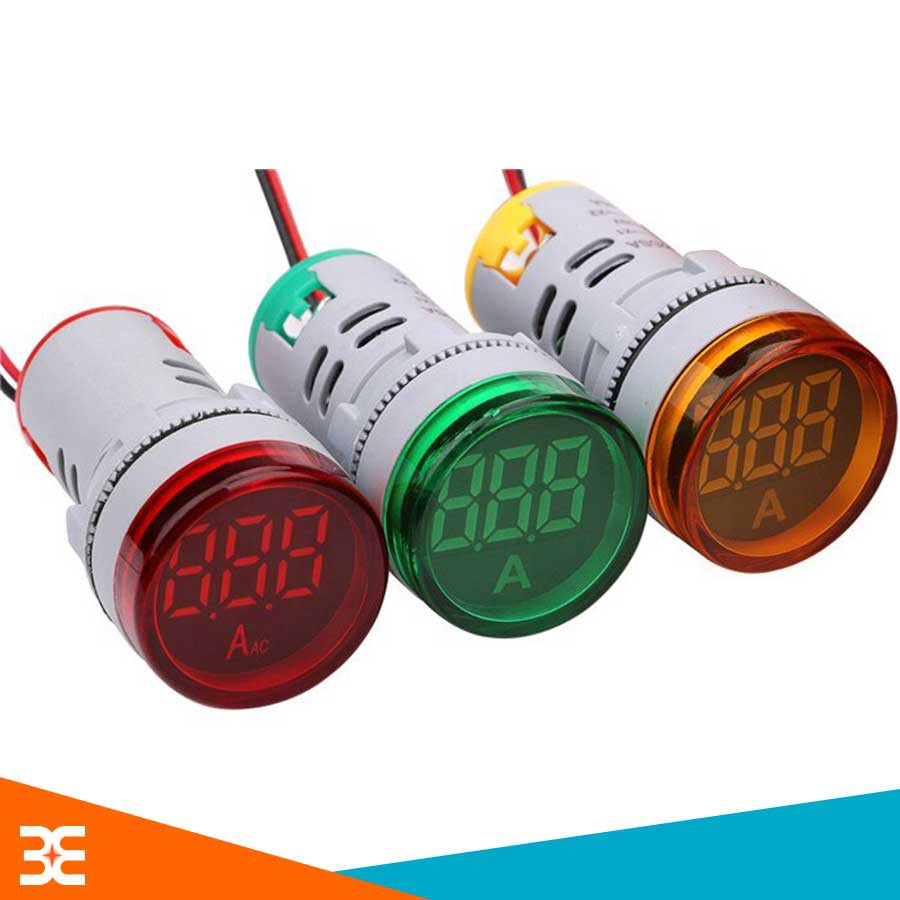 Đèn Led Báo Cường Độ Dòng Điện 0-50A 22mm Tiện Dụng