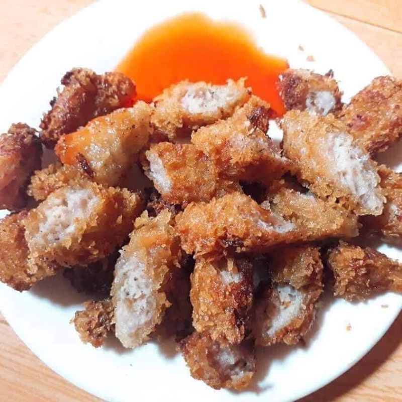 Nem chua rán Phố cổ  hộp 440g / dồi sụn chả cốm Hà Thành