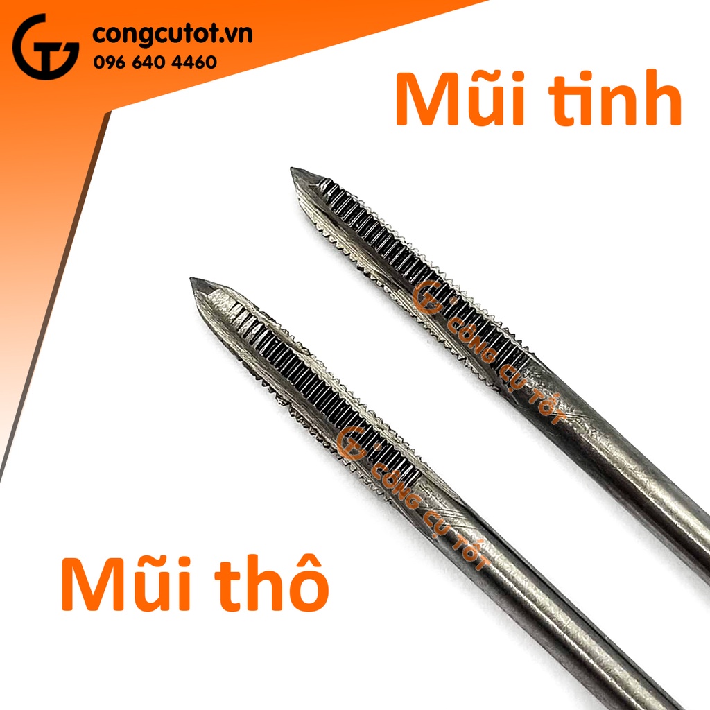Cặp mũi taro tay thô và tinh