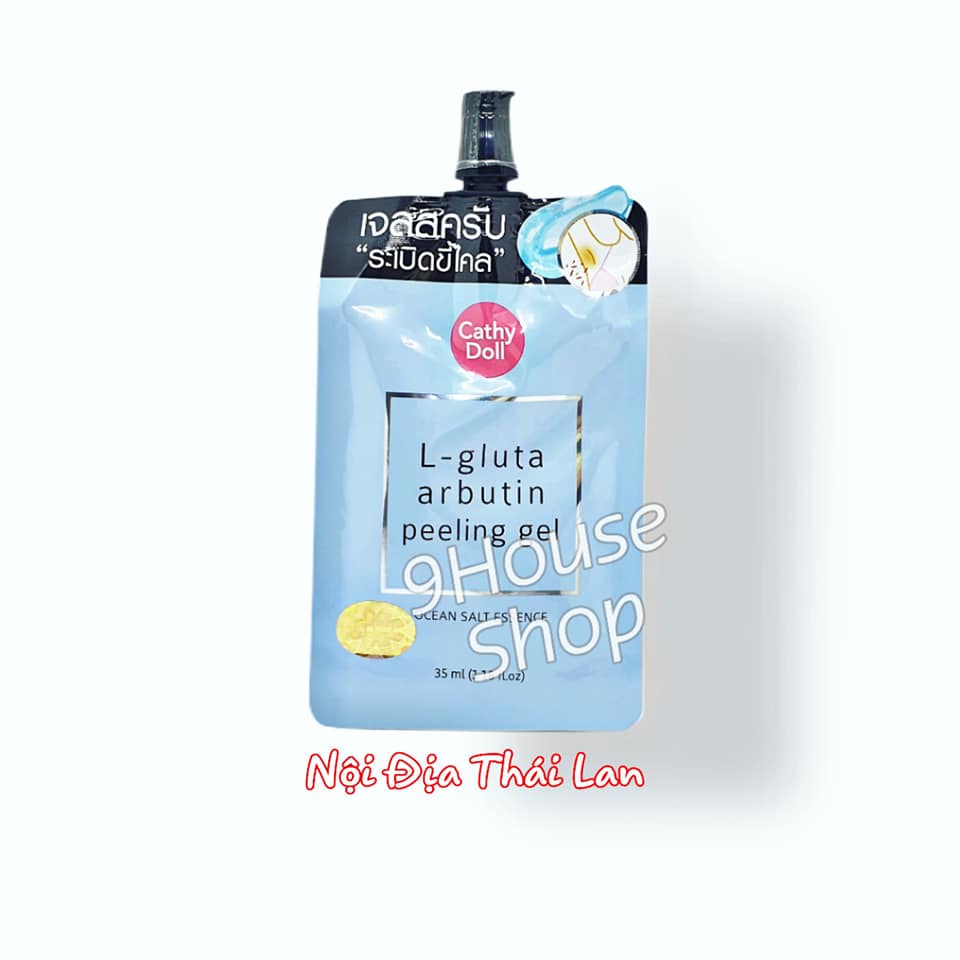 01 Gói Gel Lột L-gluta Arbutin Tẩy Tế Bào Da Chết Cathy Doll