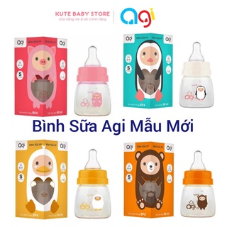 Bình sữa agi pp cổ hẹp 60ml - 140ml - 250ml