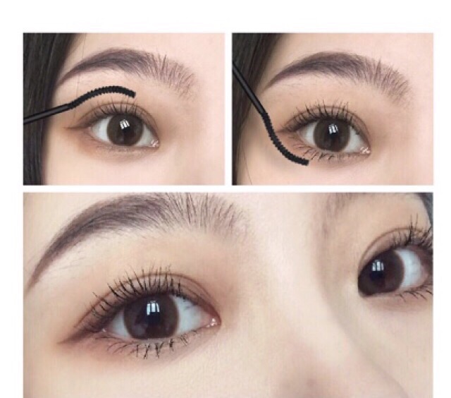 Mascara Vibely  Sợi  Mảnh Tự Nhiên