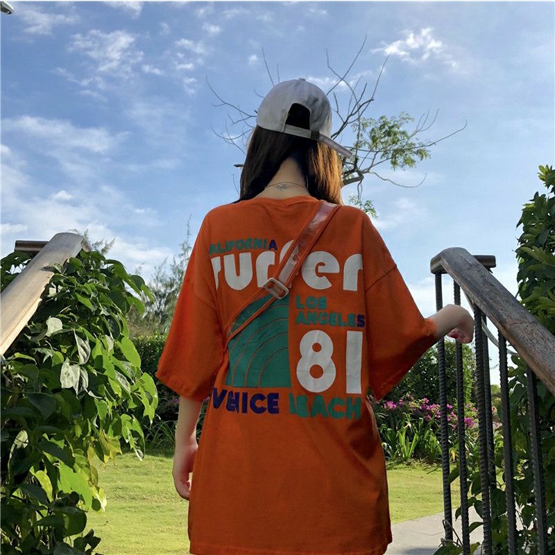 Áo Thun Tay Lỡ 100% Cotton Nam Nữ Unisex Ulzzang Form Rộng In Chữ