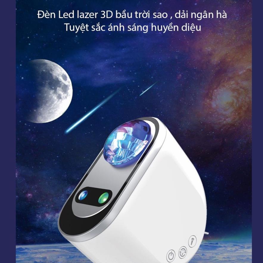 Đèn led dải ngàn hà tích hợp loa bluetooth cảm ứng theo nhạc cực chất, loa kèm tiếng ốn trắng, đèn mặt trăng