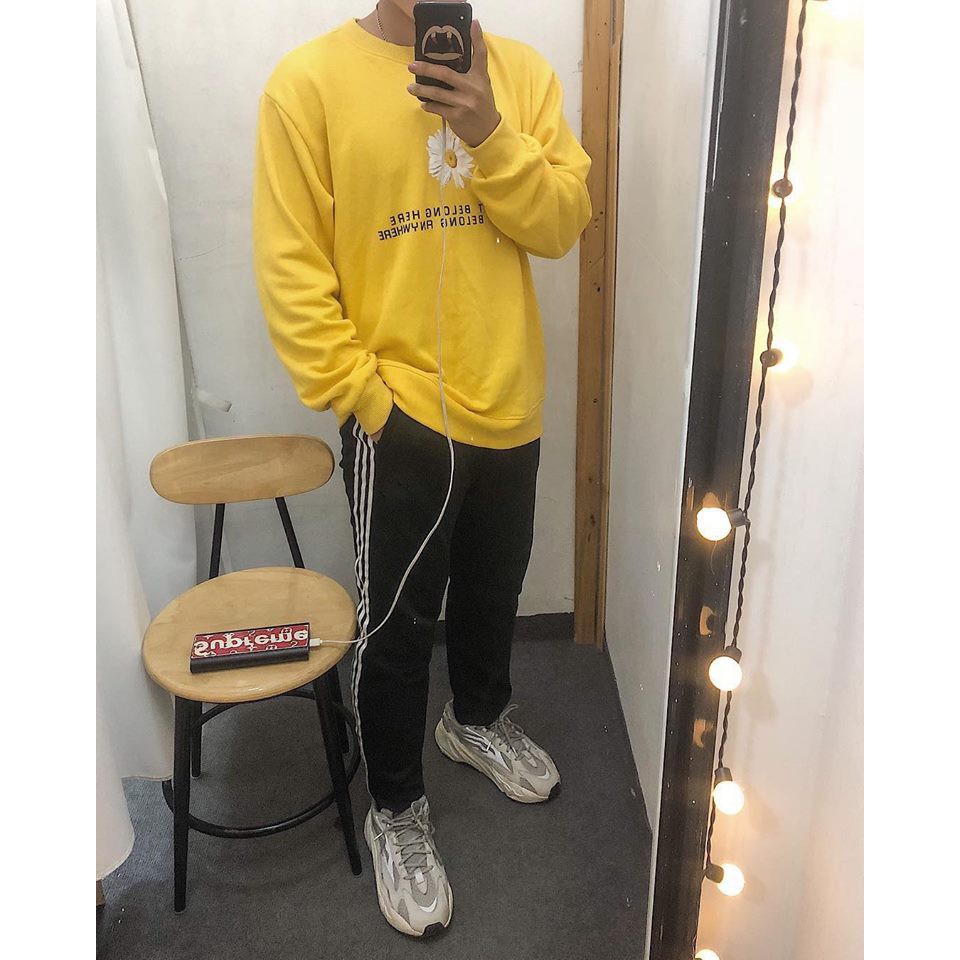 Áo Sweater - Hoodie Nỉ Daisy Unisex