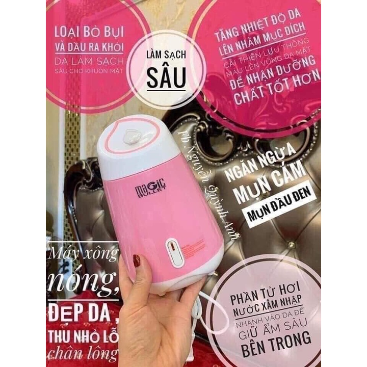 MÁY XÔNG HƠI HOA QUẢ MAGIC BULLET CAIT THIỆN LÀN DA GIÚP DA SÁNG MỊN