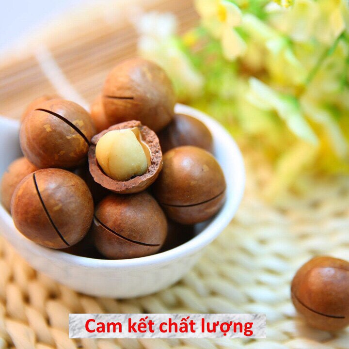 Macca Nứt Vỏ Nhập Khẩu Úc_Hộp 500gr  - ăn vặt