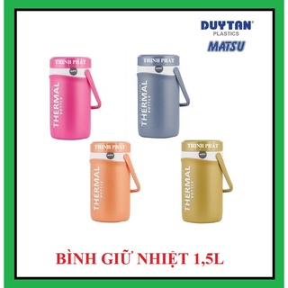 Bình đá- bình giữ nhiệt 1.5 lít duy tân hàng chính hãng - giao màu ngẫu nhiên