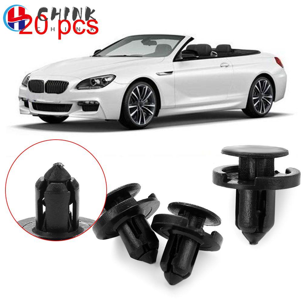 Bộ 20 đinh tán nhựa kích thước 8mm 10mm chuyên dụng cho xe ô tô