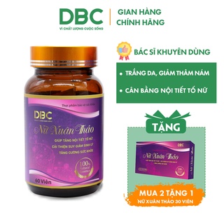 Viên Uống Nội Tiết Nữ Xuân Thảo DƯỢC BẢO CHÂU Hộp 30/60 Viên Giúp Tăng Nội Tiết Tố Nữ Và Sức Khỏe Sinh Lý Phụ Nữ