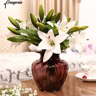 Nhánh hoa lyly gỉa trang trí tiệc