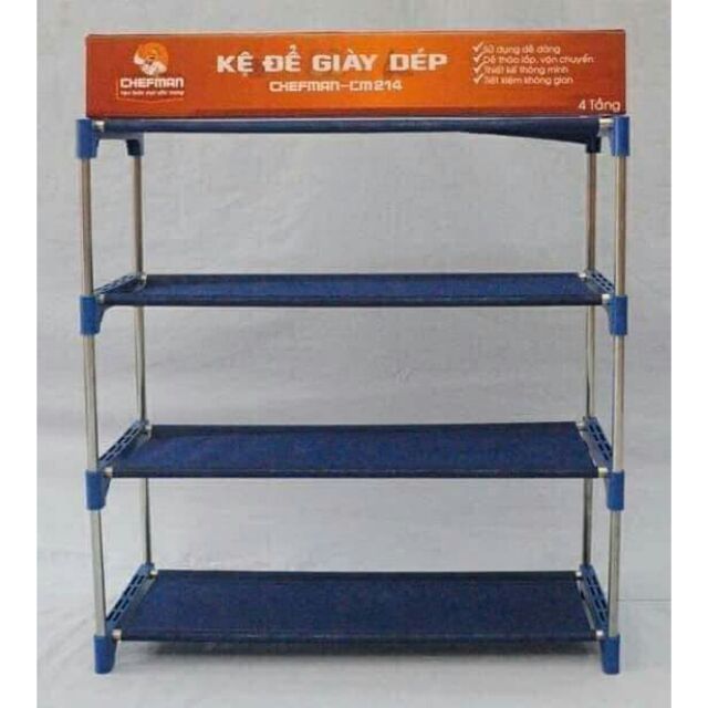 Kệ giày Chefman 4 tầng