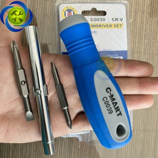 BỘ TUA VÍT 6 TRONG 1 C-MART C0039