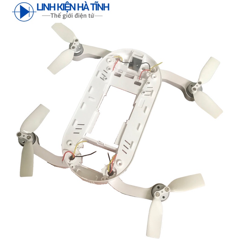 Bộ vỏ máy bay bỏ túi với cánh gấp động cơ không chổi than DIY Quadcopter
