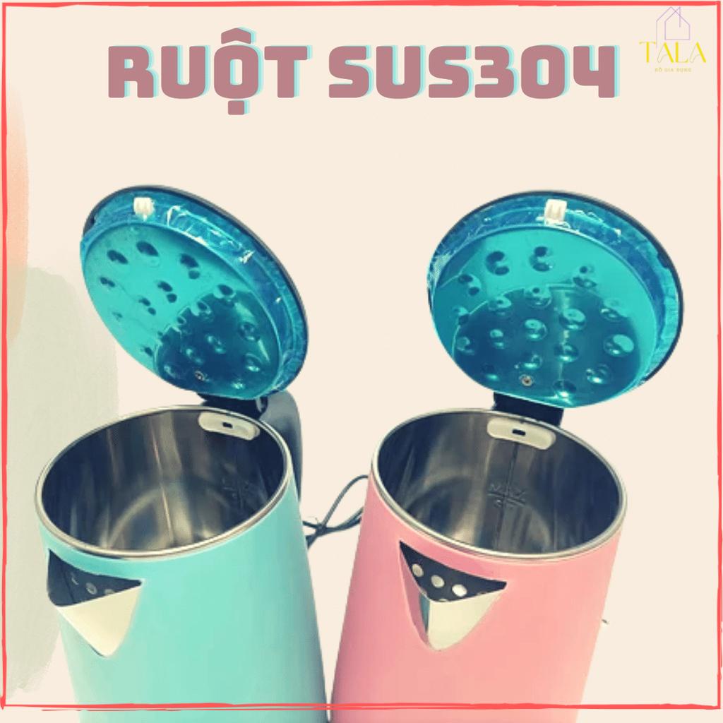 Ấm Siêu Tốc JipLai Thái Lan -  Ấm Đun Ruột Inox 304 Cao Cấp - Dung Tích 2.5L - Công Suất 1500W - Bảo Hành 6 Tháng
