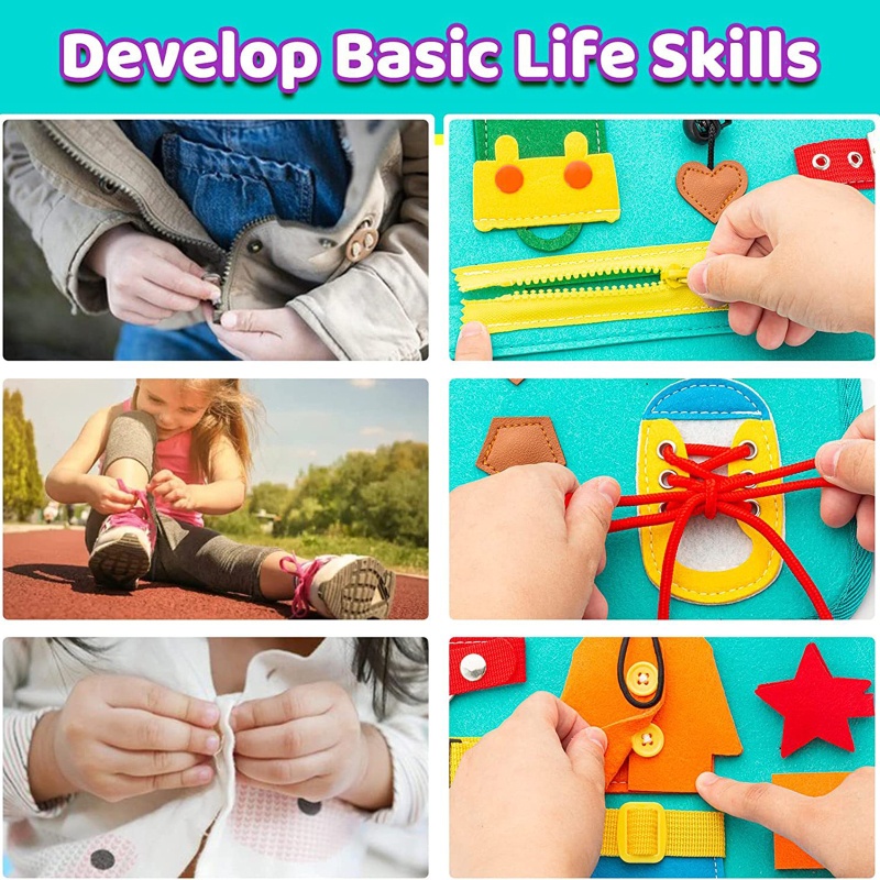 Whi Bảng Đồ Chơi Montessori Đồ Chơi Giáo Dục Kỹ Năng Cơ Bản Cho Trẻ Mẫu Giáo