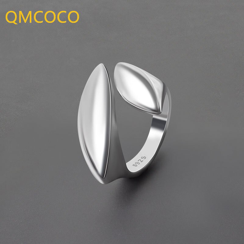 Nhẫn Hở Mạ Vàng / Bạc Hình Tròn Đơn Giản Thời Trang Mùa Hè QMCOCO