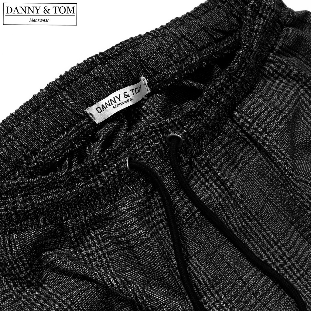 Quần dài Tây Caro phối sọc | Chất Hàn Tây chuẩn Hàn Quốc Form 40-90kg - TS07 | BigBuy360 - bigbuy360.vn