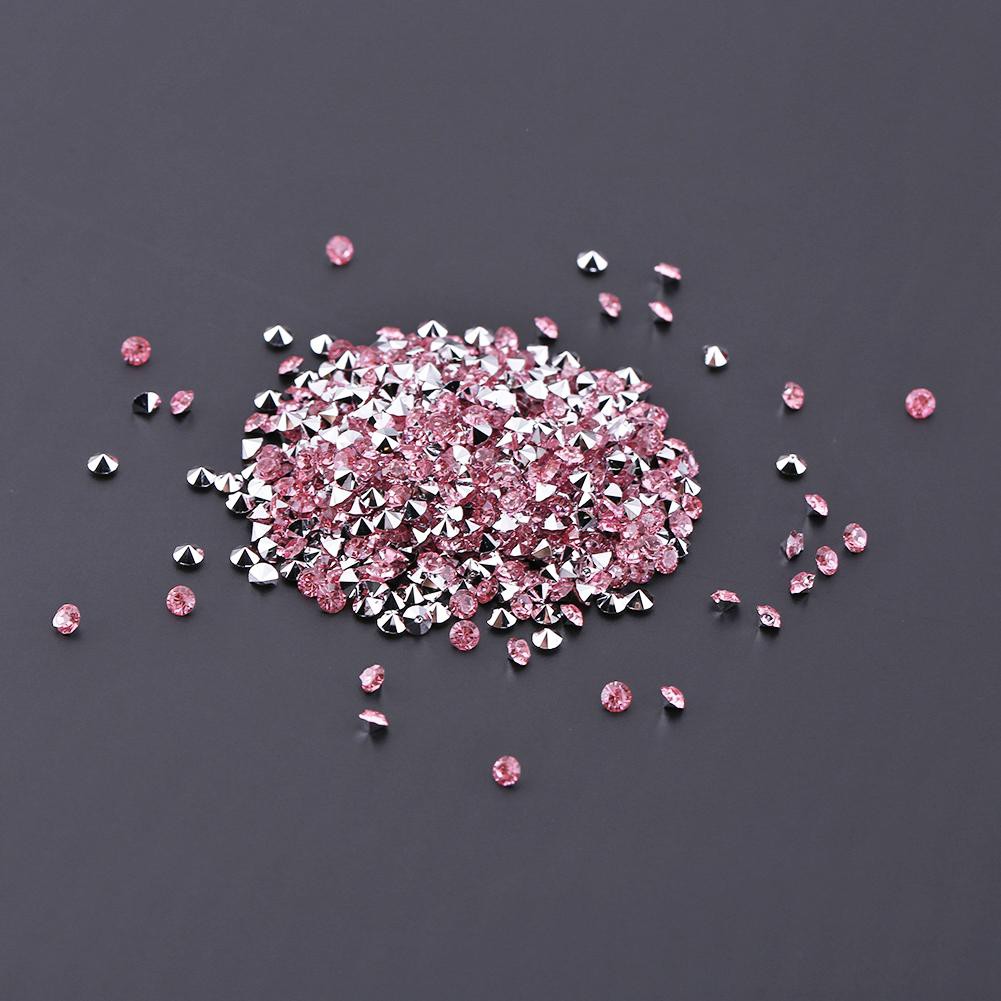 Túi 500 viên đá Rhinestone dùng trang trí móng tay có nhiều màu sắc để lựa chọn