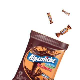 Kẹo Alpenliebe Eclairs socola 144gram (~40 chiếc)