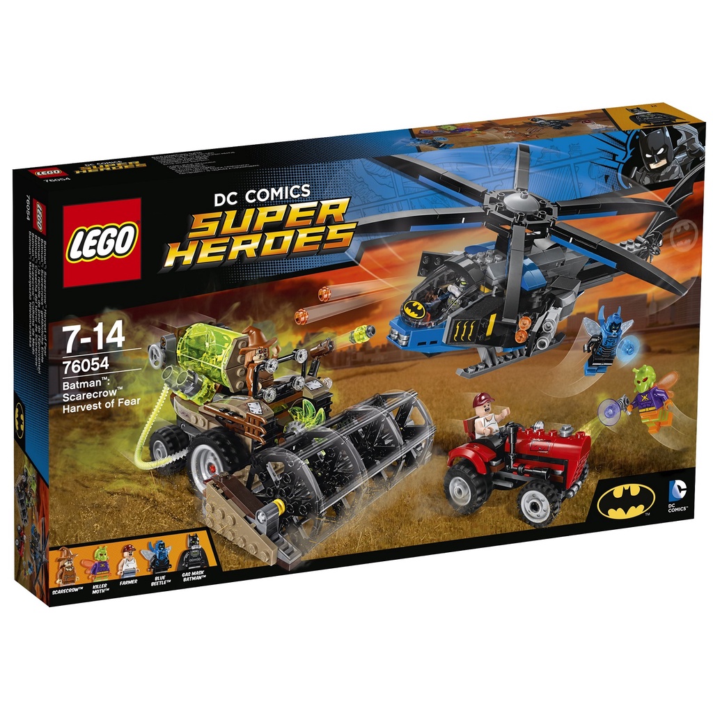 Bộ lắp ráp LEGO Super Heroes 76054 Gã Bù Nhìn Đáng Sợ